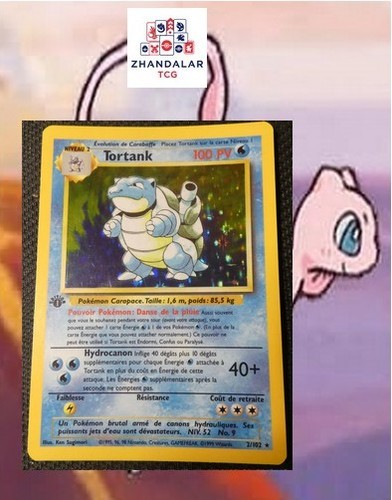 Carte pokémon tortank 2 102 - pokémon,