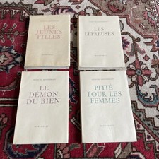 MONTHERLANT Les Jeunes Filles 4 Tomes Nté Vélin Serrières MARGUERAT Édit 1947 BE