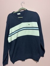 Pull Lacoste bleu taille XL en