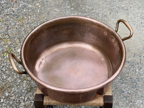 Ancienne bassine cuivre - bassine, ,