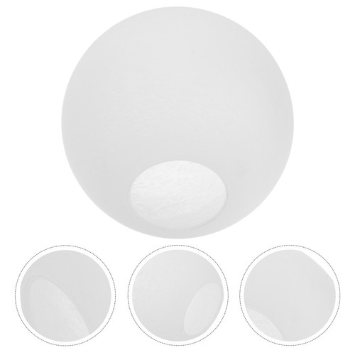 Abat jour verre petit globe - verre,