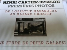 Henri Cartier-Bresson, premières photos : De l'objectif hasardeux au hasard obje