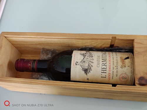 Bouteille chateau hermitage - bouteille, l'hermitage
