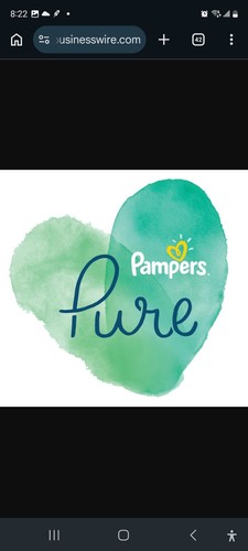 Pampers pure baby diaper - ,