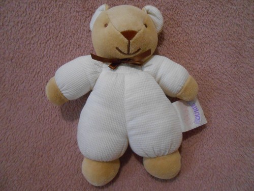 Doudou peluche ours - , beige