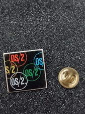 Pin's Pins Pin Enamel 41 Computer Manufacturer Microsoft IBM "OS/2"