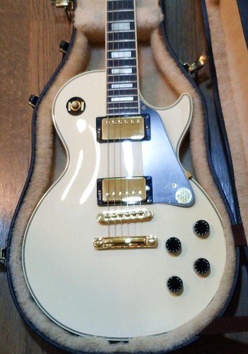 Gibson les paul custom white - les,