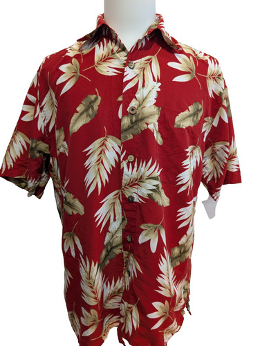 Chemise hawaïenne rouge - hawaïenne,