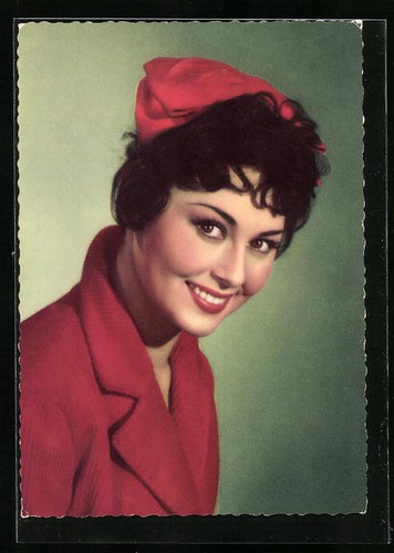 Carte postale actrice elma - postale,
