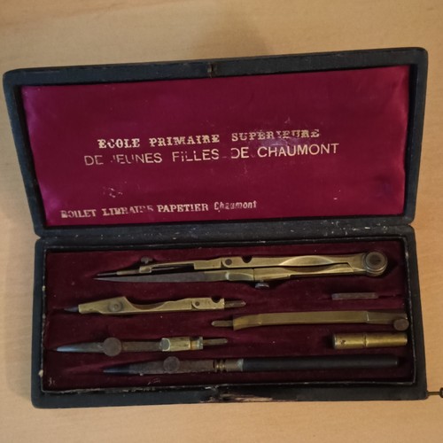 Coffret compas dessin en - dessin,