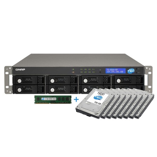 Qnap 859u 2go - ts-859u-rp, +