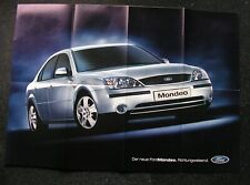 Ford Mondeo Poster Poster 2000