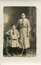 Photo Card with Child Hoop by Studio H Bacquet to ROMORANTIN LANTHENAY