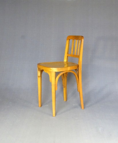 Chaise métier bois - de,