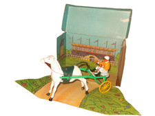 Rare SULKY SPM Mechanical TOUMOULAGE (Marseille) 1958 - Diorama Box