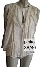 "PINKO" TOP TUNIQUE EN SOIE