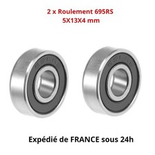 2 roulement à billes 695 2RS