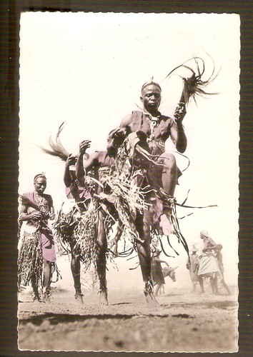Congo belge carte postale - congo,