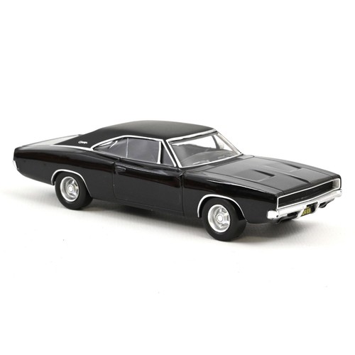 Dodge charger 1968 noir - 1/43,