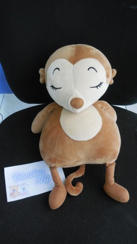 Doudou peluche plush singe - gm,