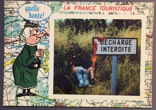 Carte postale humoristique - carte,