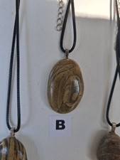 Pendentif Jaspe Paysage pierre