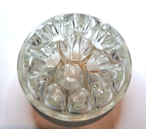 Ancien pique fleurs verre - ,