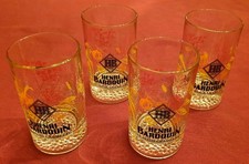 4 VERRES PASTIS HENRI BARDOUIN