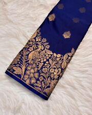 Indian Saree Wedding Designer Party Wear Blouse Bollywood Sari Ethnic Pakistani