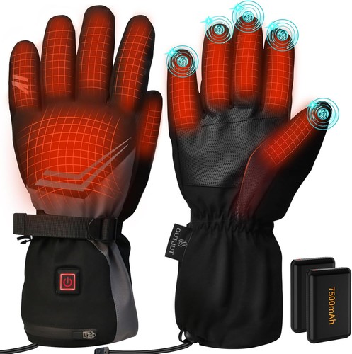 Gants chauffants rechargeables - gants,