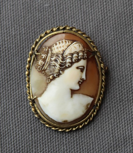 Camee old cameo bijoux - , broche