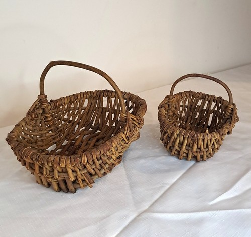 Lot paniers en osier - lot,