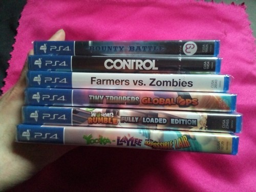 Lot jeux ps4 neuf - lot, de