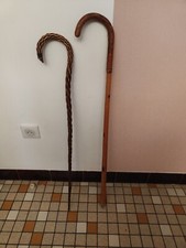 Lot Of Two Antique Cannes