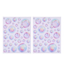  Stickers Salle De Bain Bulle Autocollant À Bulles Autocollants Bains