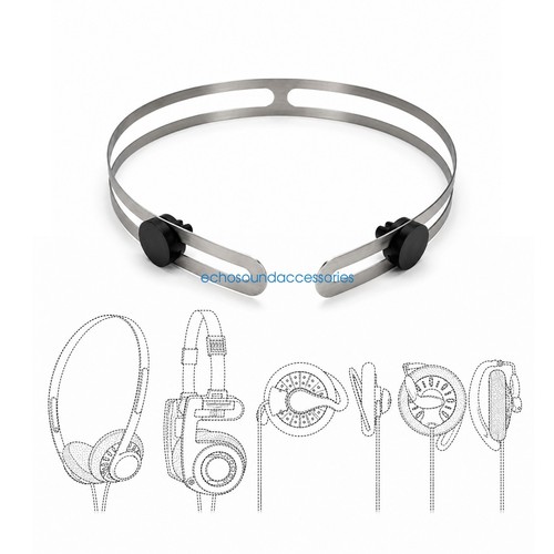 Metal headband for - koss, porta