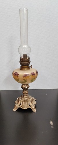 Ancienne lampe pétrole - lampe, à