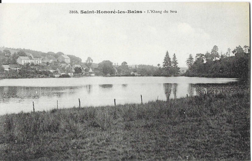 Cpa saint honoré les - cpa, bains