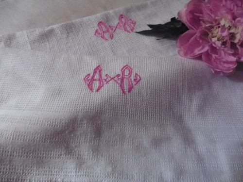 Serviettes toilette nid d - 6,