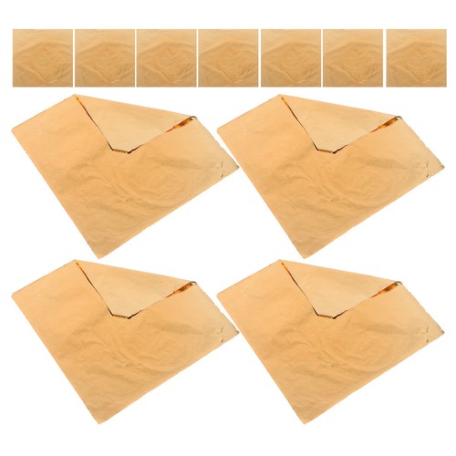 100 pièces feuille dorure - 100,