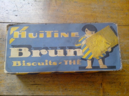 Rare ancienne boite tole - boite,