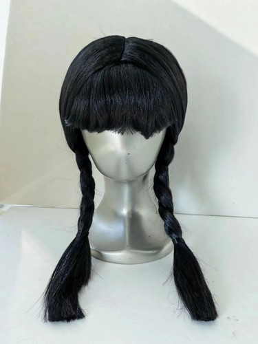 Perruque tressée aux - , cheveux