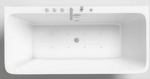 Bain remous baignoire - à,