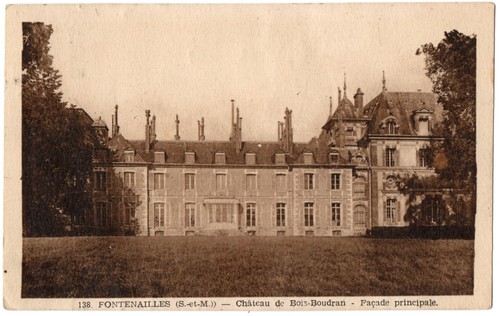 Cpsm fontenailles - 77,