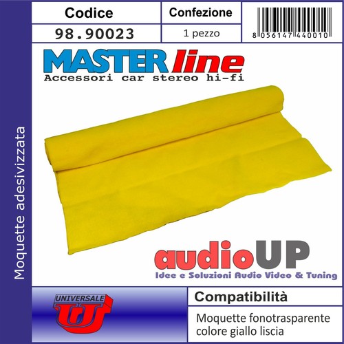 Moquette acoustique lisse non - acoustique,