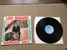 DISQUE VINYLE ALBUM 33 T  30 CM  LUIS MARIANO melodies sud americaines 