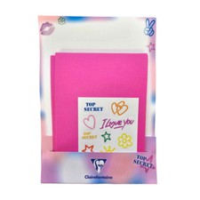 Papier à lettre + enveloppes + gommettes - Pour enfant - Clairefontaine