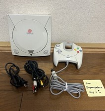 SEGA Dreamcast Console White HKT-3000 Console Controller 100V TV Game