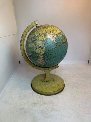 Ancien globe terrestre - terrestre, en