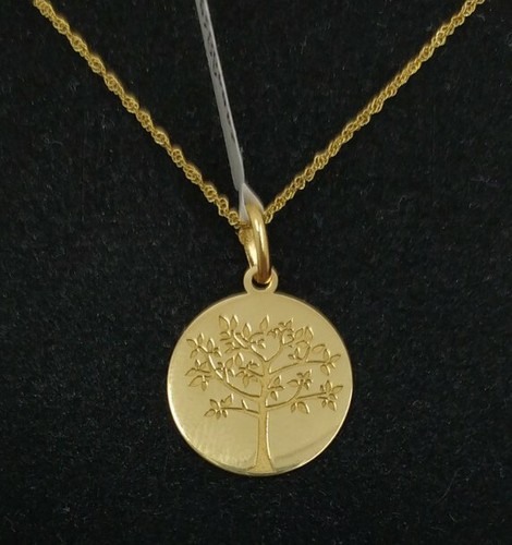 Pendentif chaîne or 18k - et, en